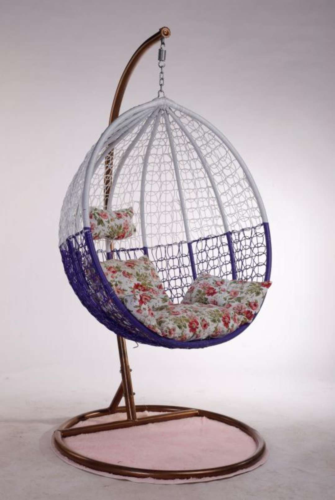 厂家室内外成人藤编吊篮吊秋千鸟巢吊篮礼品秋千