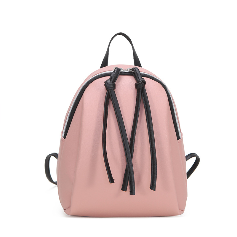 Contrast Color Strap Backpack 2022 Summer Casual Versatile College Style Single Shoulder Crossbody Hand-Carrying Multifunctional Small Backpack