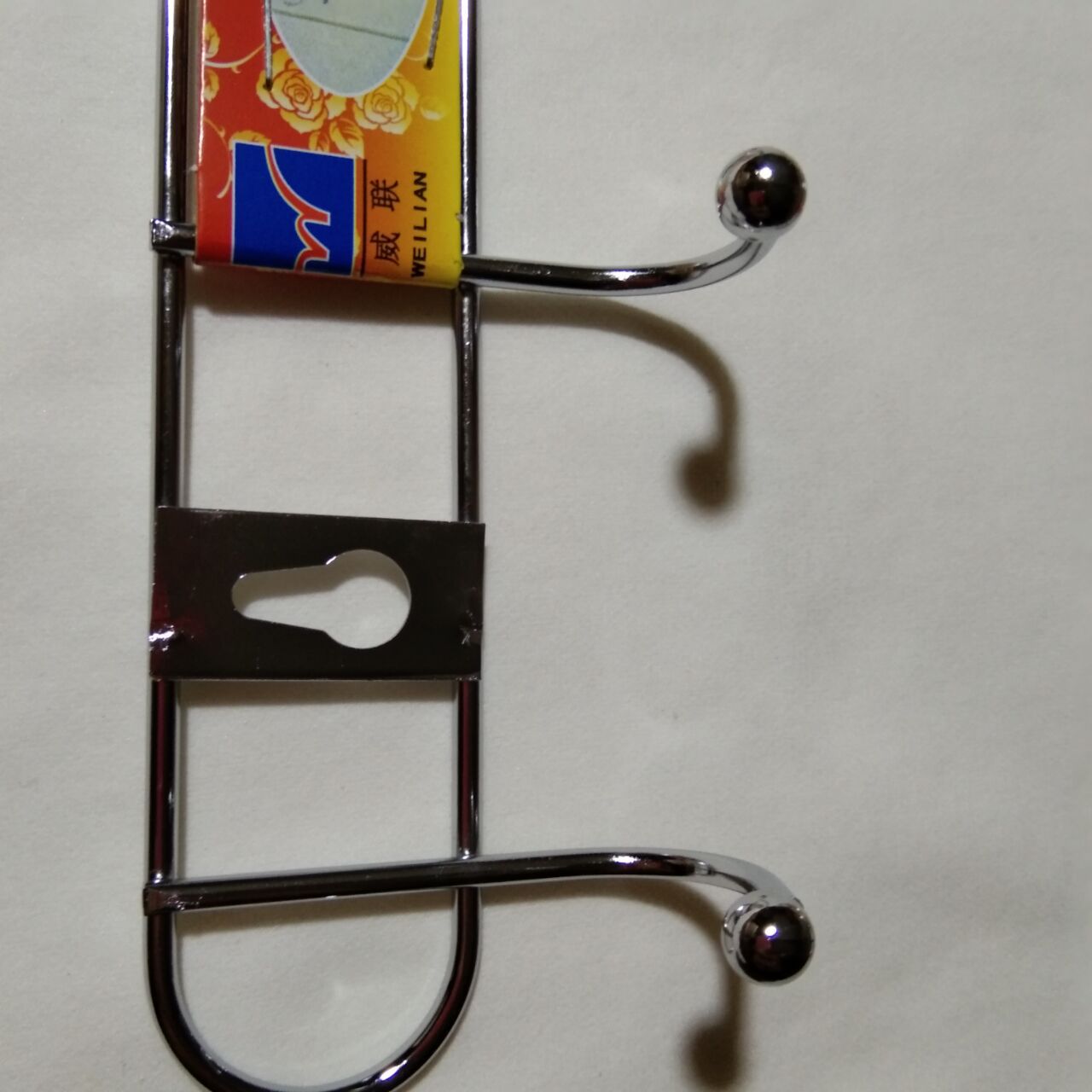 钢丝电镀挂钩款式多样多功能长排挂钩毛巾挂钩衣物挂钩批发