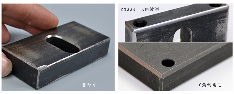 美日机床 直线倒角机 台式倒角机 侧面倒角机 铣刀式倒角机r300-阿里