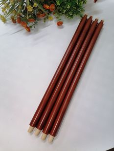 厂家直红木色书画海报挂轴条 字画广告挂杆 木制画轴榉木挂画杆