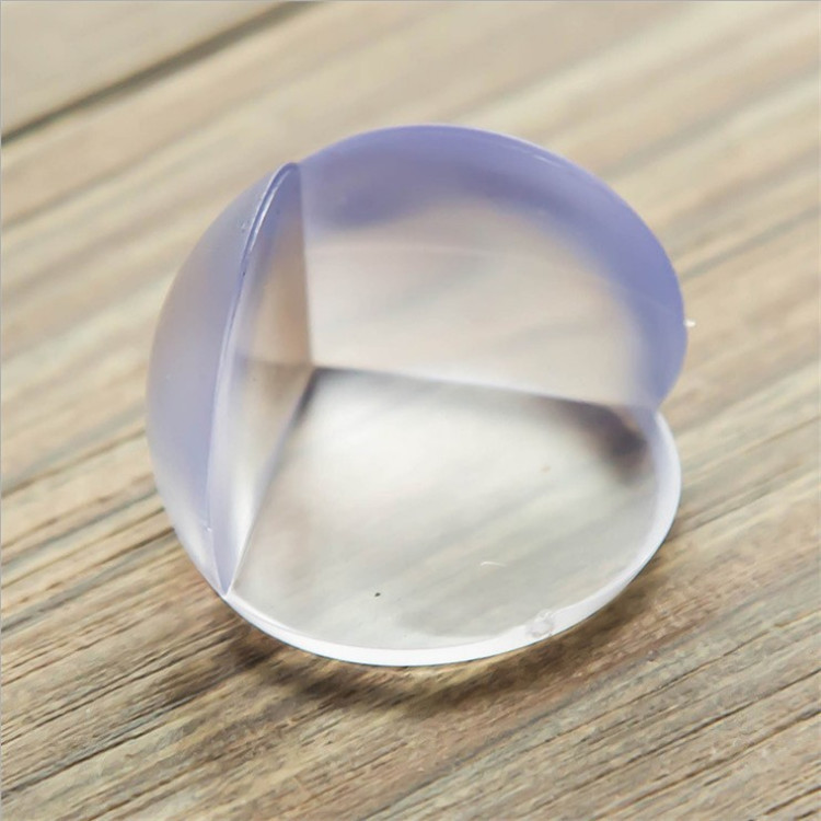 Table Corner Infant Safety Supplies Baby Thickened with Glue Protection Sleeve Transparent Spherical Bumper Table Corner Protector