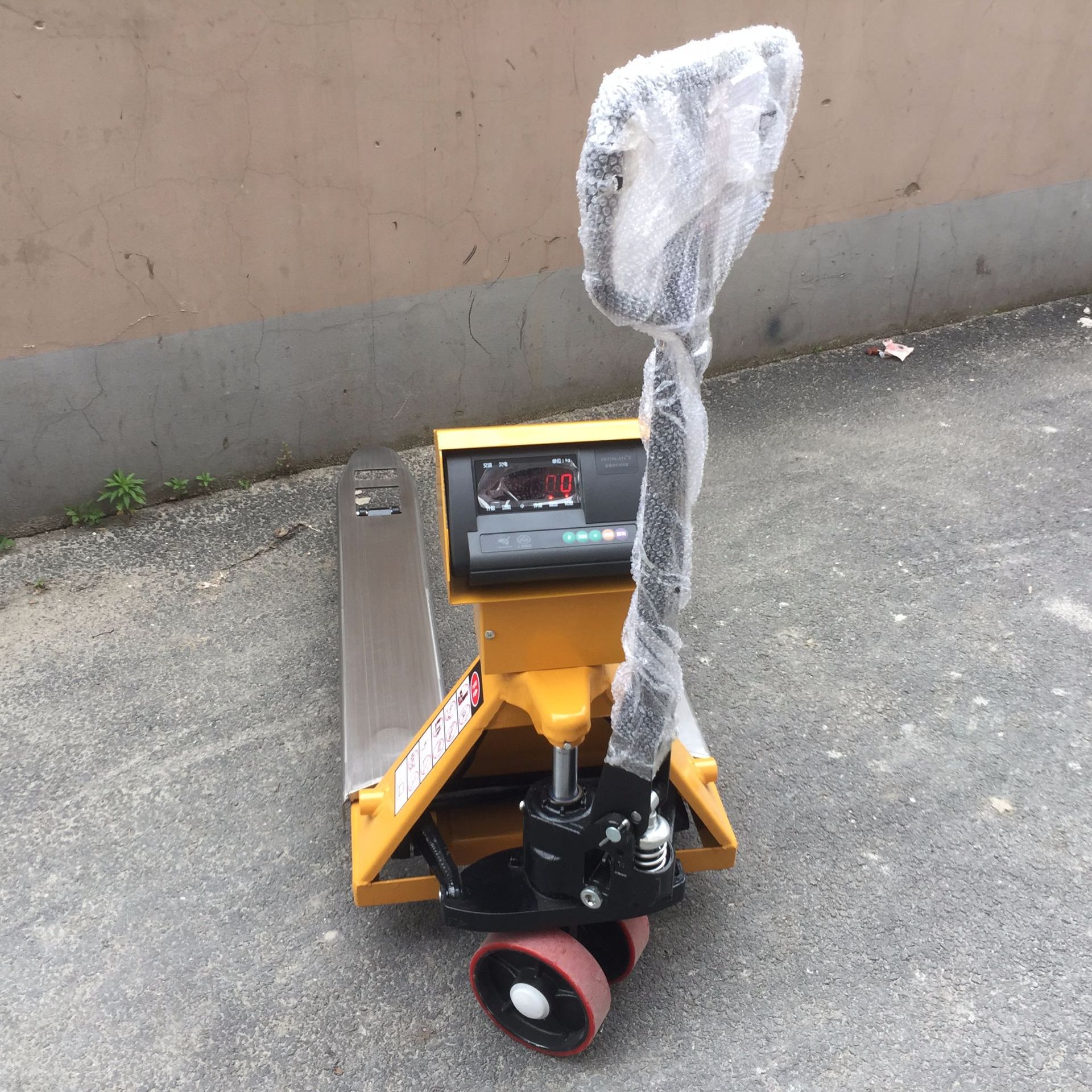 天津1000kg叉车电子秤 2t液压电子叉车称 3吨手动搬运叉车秤