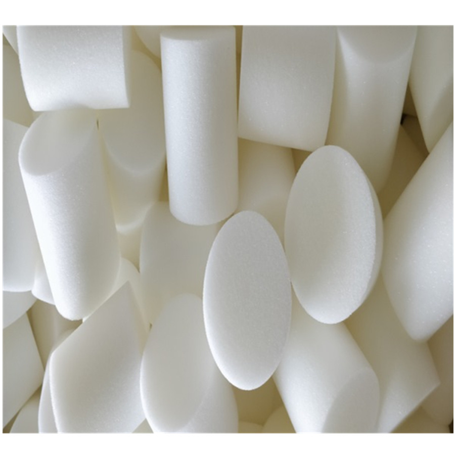 厂家直销圆形水晶泥海绵棒吸水纳米棉 彩色小尺寸方块高弹清洁绵