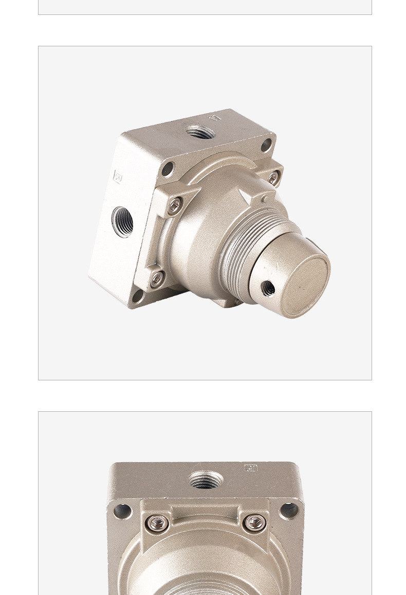 亚德客型气动手转阀4hv310-10开关4hv210-08 410换向阀气阀手动