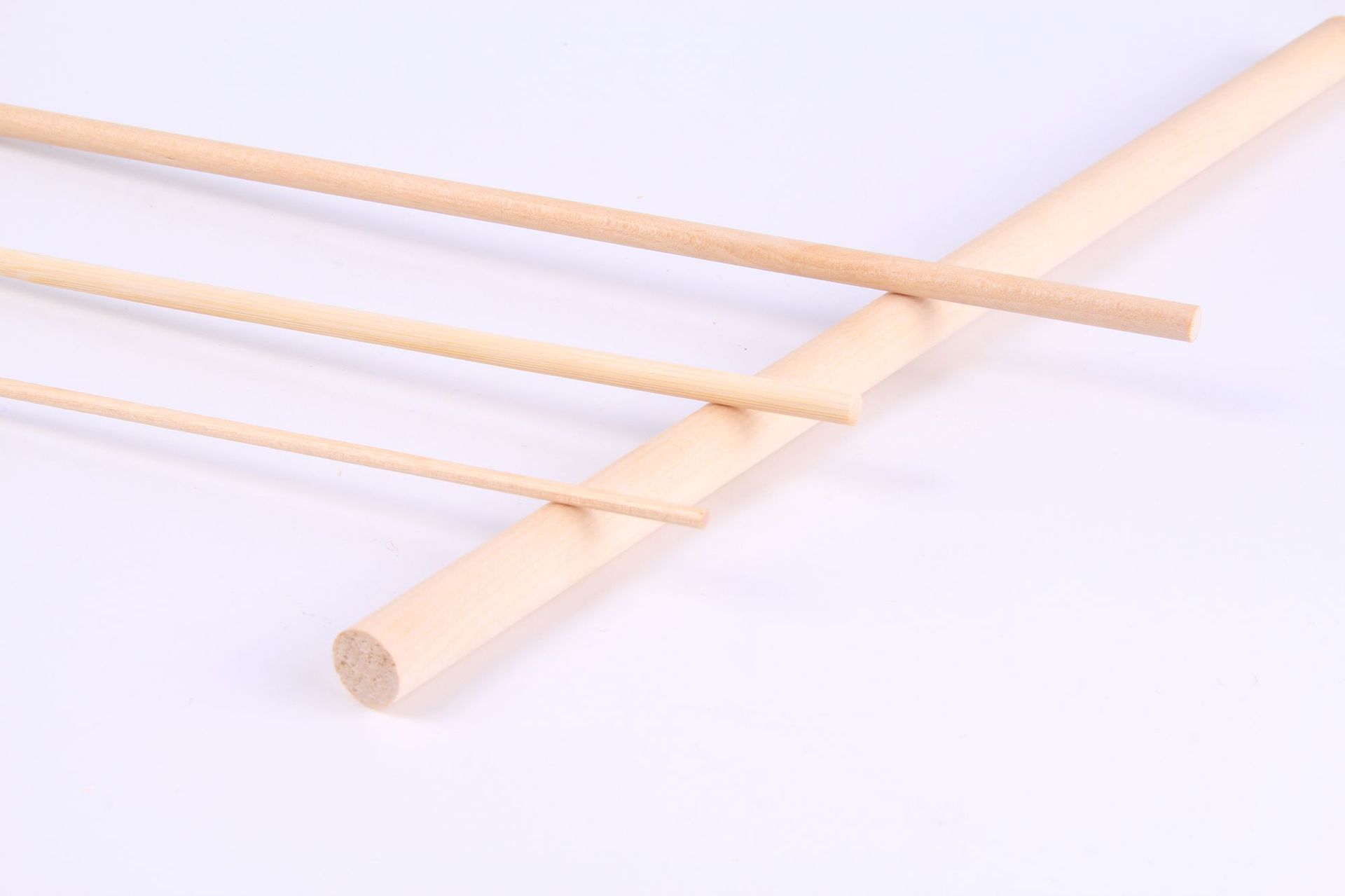 圆木棍实木多规格 装饰用木家居diy手工制作玩具模型材料小木棍