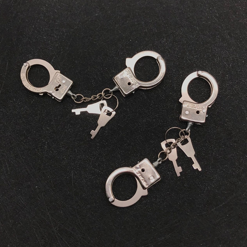 厂家金属合金手铐钥匙扣挂件 个性创意新奇特小礼品赠品批发