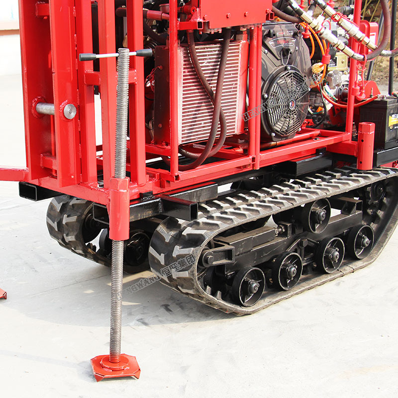 【供应】小型履带式潜孔钻机 多功能凿岩钻孔机 便携式小型潜孔钻机