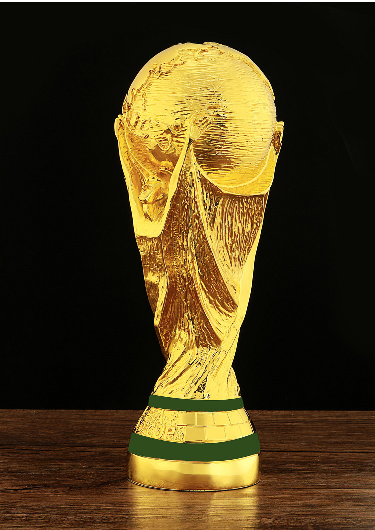 2018俄罗斯世界杯高档金属大力神杯奖杯工艺礼品足球奖杯厂家定制