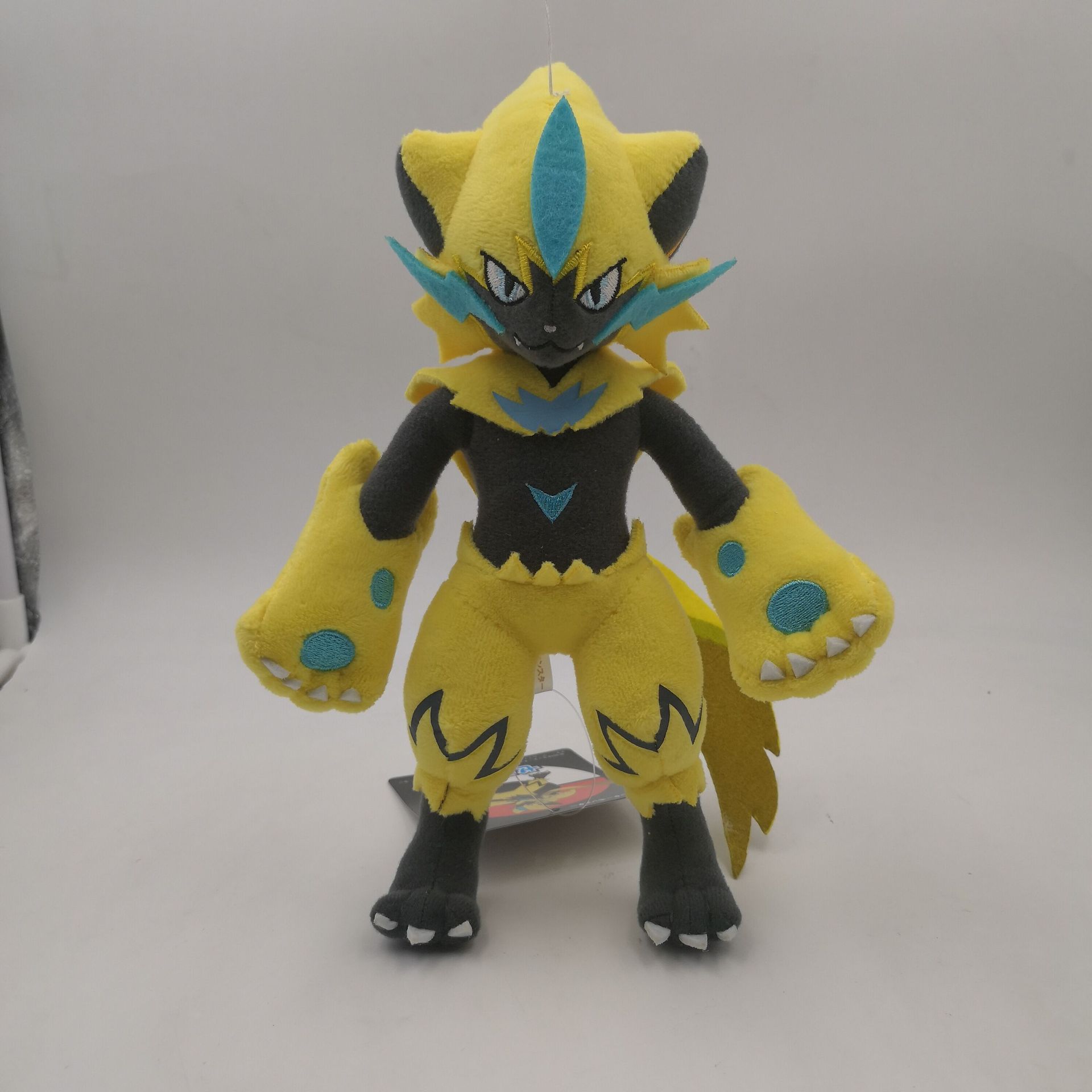 小号捷拉奥拉毛绒公仔 电系 电猫神兽玩具娃娃玩偶