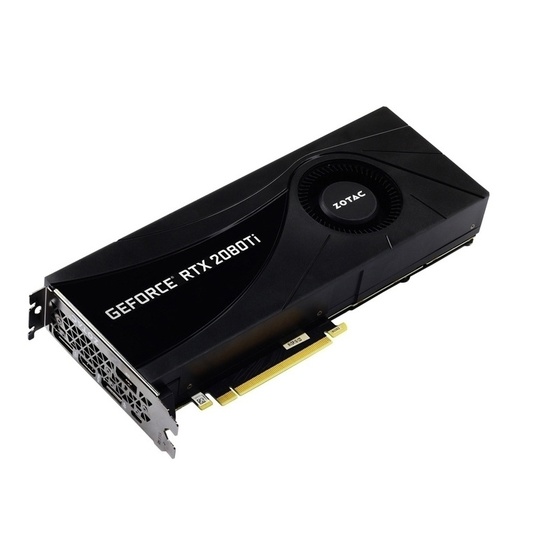 索泰rtx2080ti-11gd6 ai版 ha工包台式电脑主机游戏电竞独立显卡