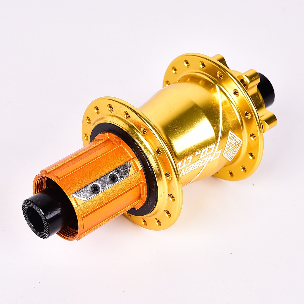 台湾乔森花鼓150响4培林山地车花鼓碟刹32孔超轻dt全棘爪11速盒装