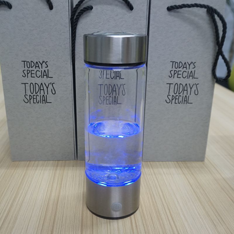 Cup Electrolytic Water Cup Quantum Oxygen-Enriched Water Glass Hydrogen and Oxygen Separation Health Bottle Gift