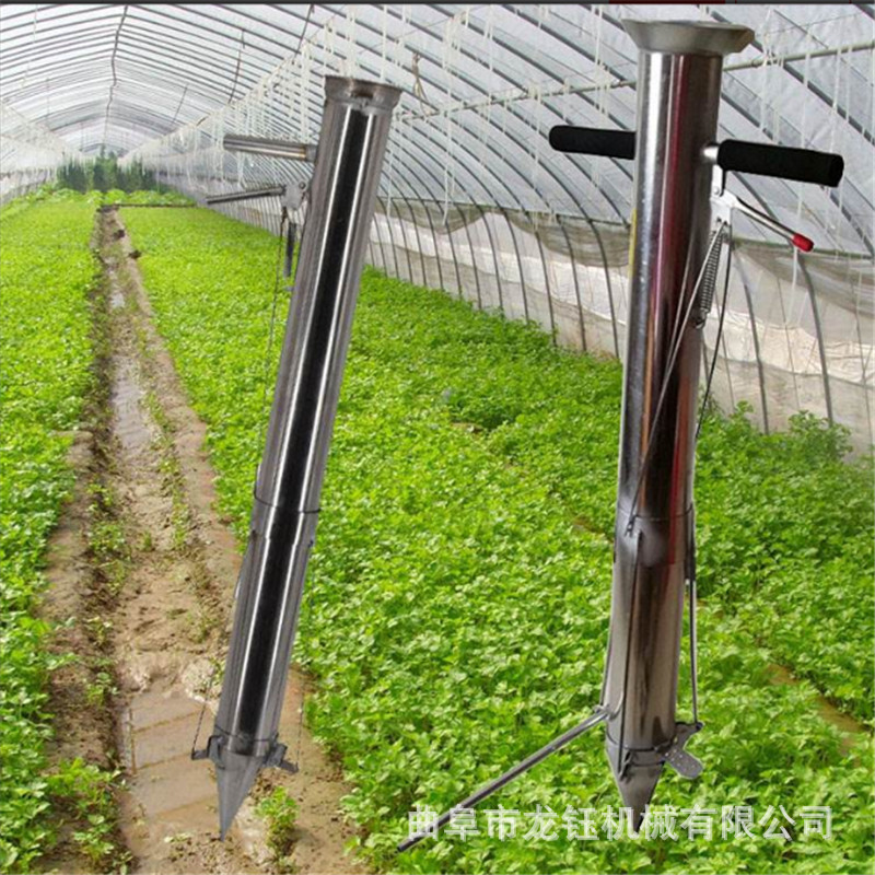 烤烟西瓜黄瓜栽苗器 不弯腰不挖坑 西红柿黄瓜西瓜幼苗移栽器