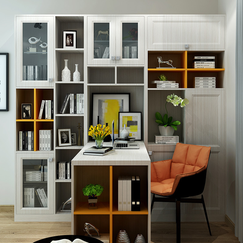 广州厂美佰利全屋定制家具现代简约定制衣柜实木整体衣柜加州阳光