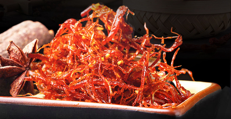 包邮 老川东灯影牛肉丝(五香味)13g 零食