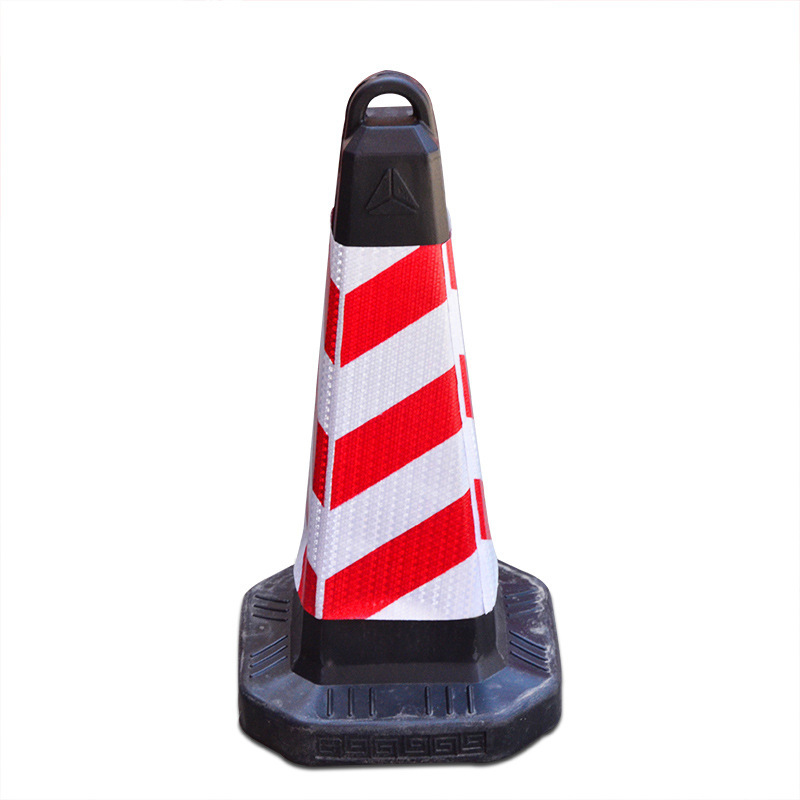 塑料路锥交通锥提环圆锥定制雪糕筒红白反光锥形交通安全警示锥