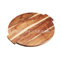 相思木牛排板 实木托盘 木质餐盘 皂荚木披萨板 金合欢木