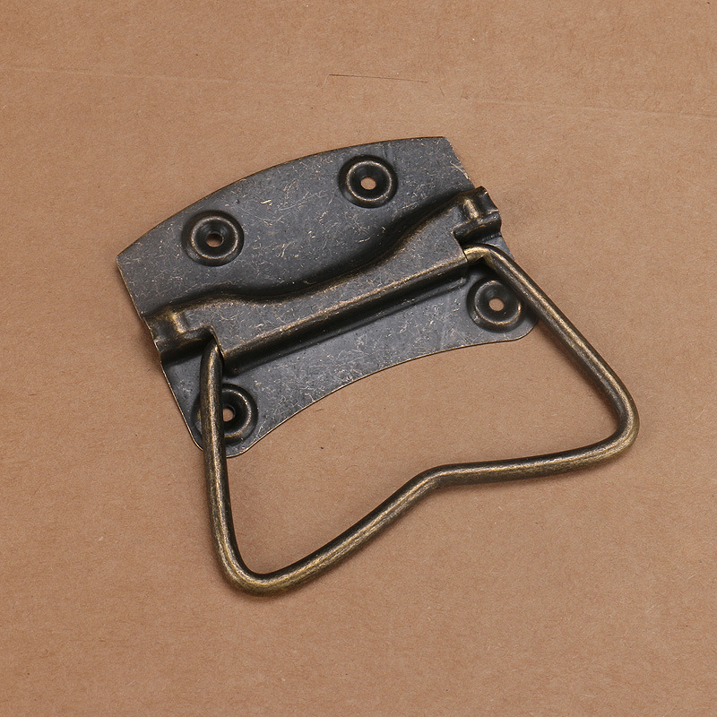 m141*樟木箱提手木箱侧拉手铁皮把手仿古拉手大拉手;厂家直销