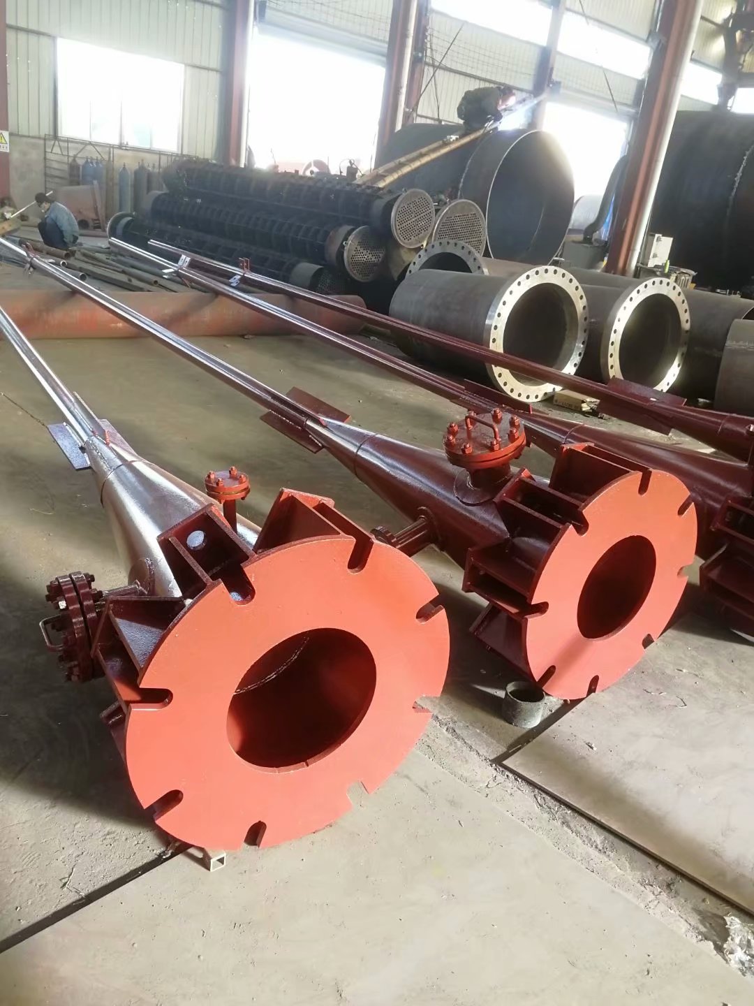 天然气门站20# q345d q345r放空立管 放散管 汇气管 依图加工