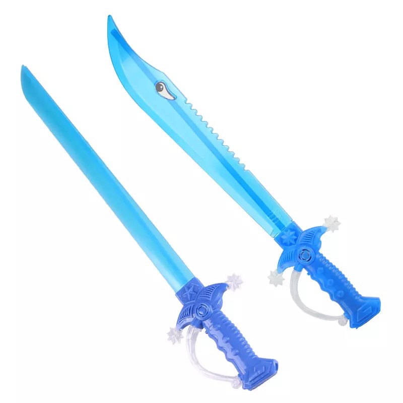Children's Luminous Toy Knife Stall Wholesale Electronic Music Laser Sword Gravity Induction Flash Shark Sword Stall