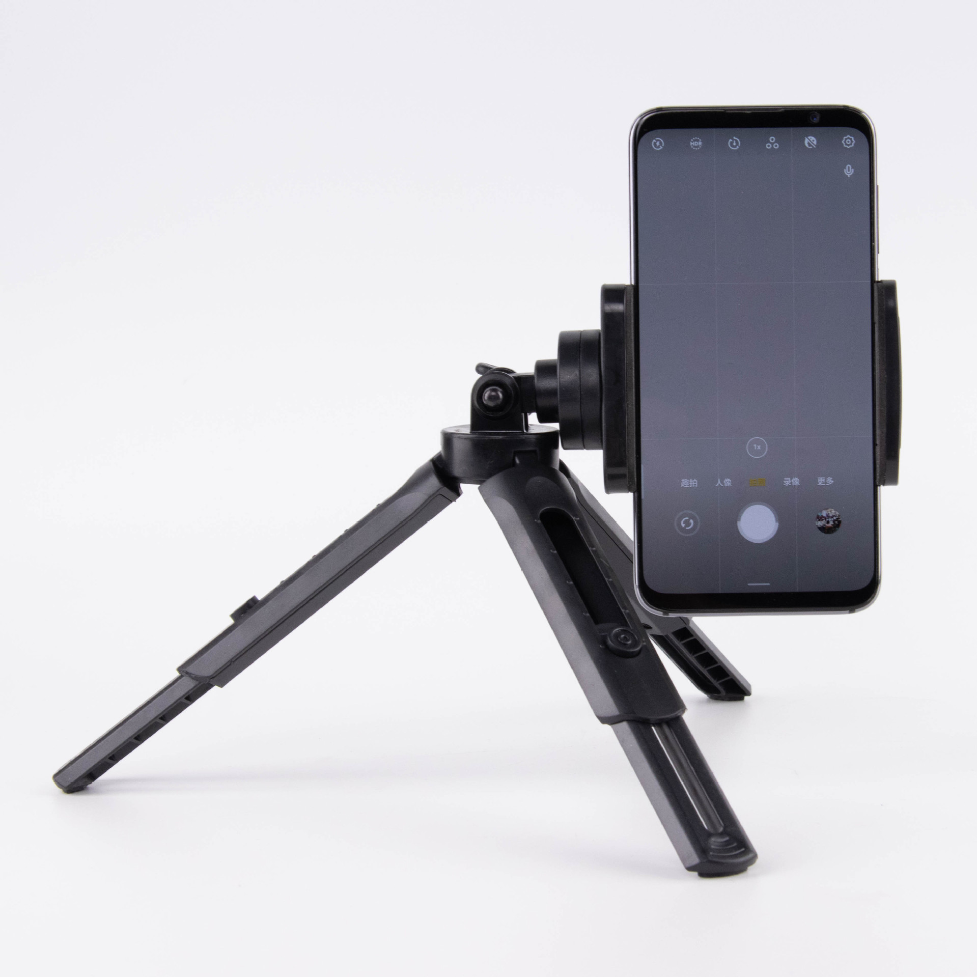 迷你手机桌面三脚架可伸缩折叠网红直播支架单手机拍照相机三角架