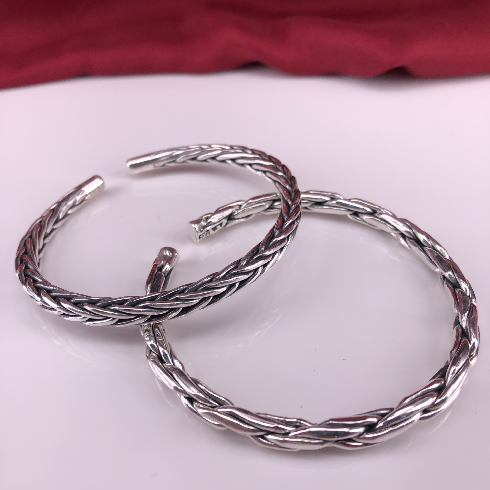 情侣手镯纯银