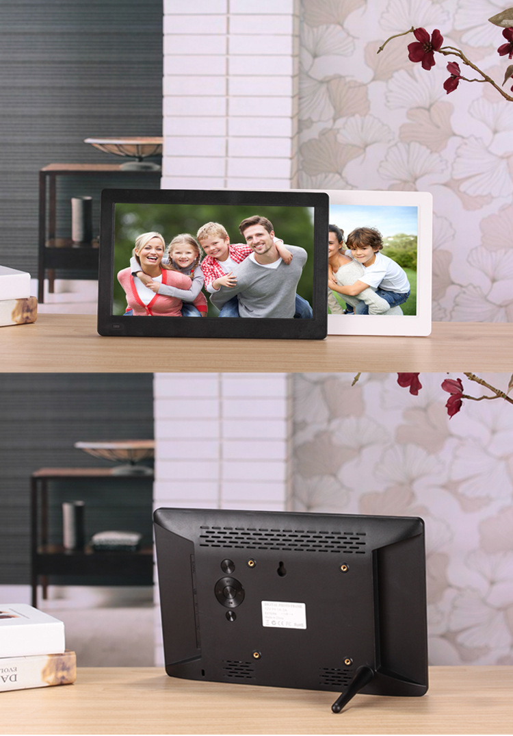 6寸电子相册定制logo展架挂墙照片播放器广告机