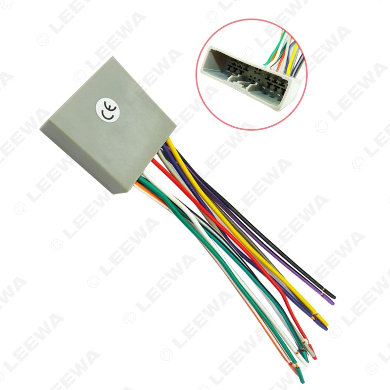 适用本田crv/飞度/思域/奥德赛cd影音改装尾线 免剪安装线 母头