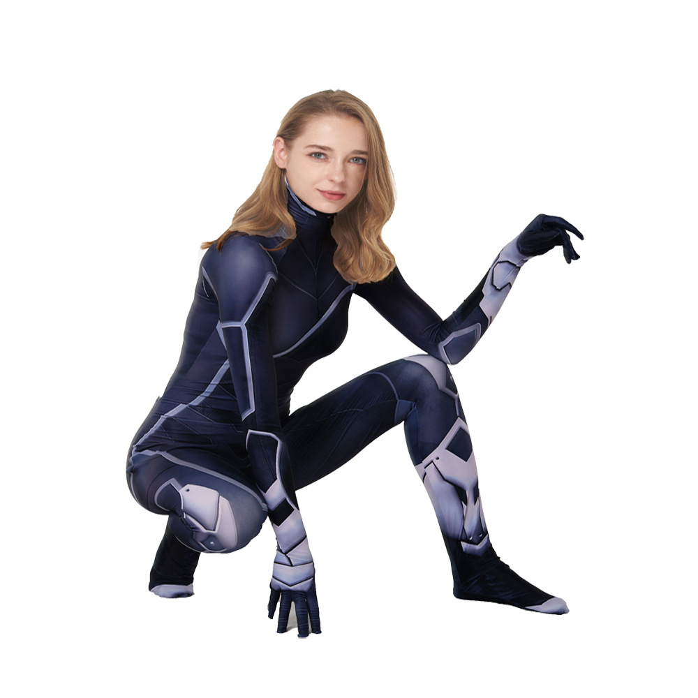 zentai紧身衣女mj黑猫black cat连体战衣衣服cosplay万圣节服装