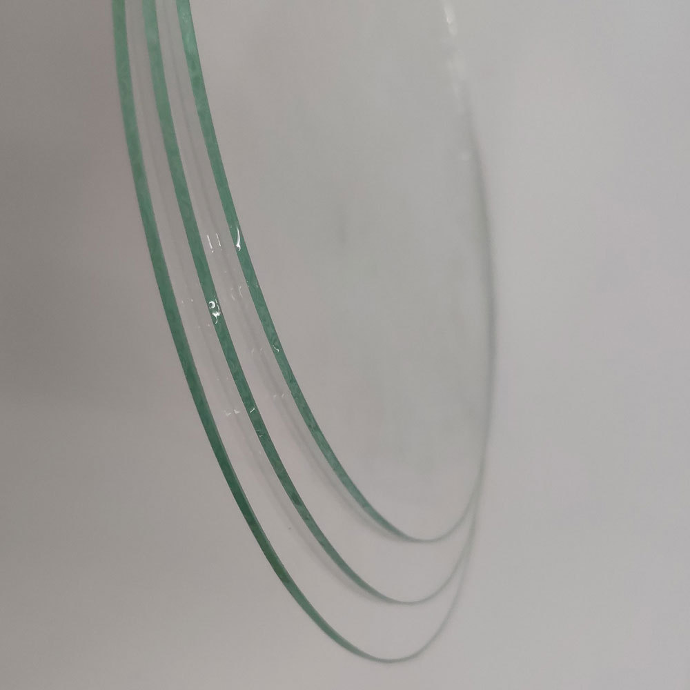 圆形钟面玻璃 厂家直销客户可来图定制透明玻璃