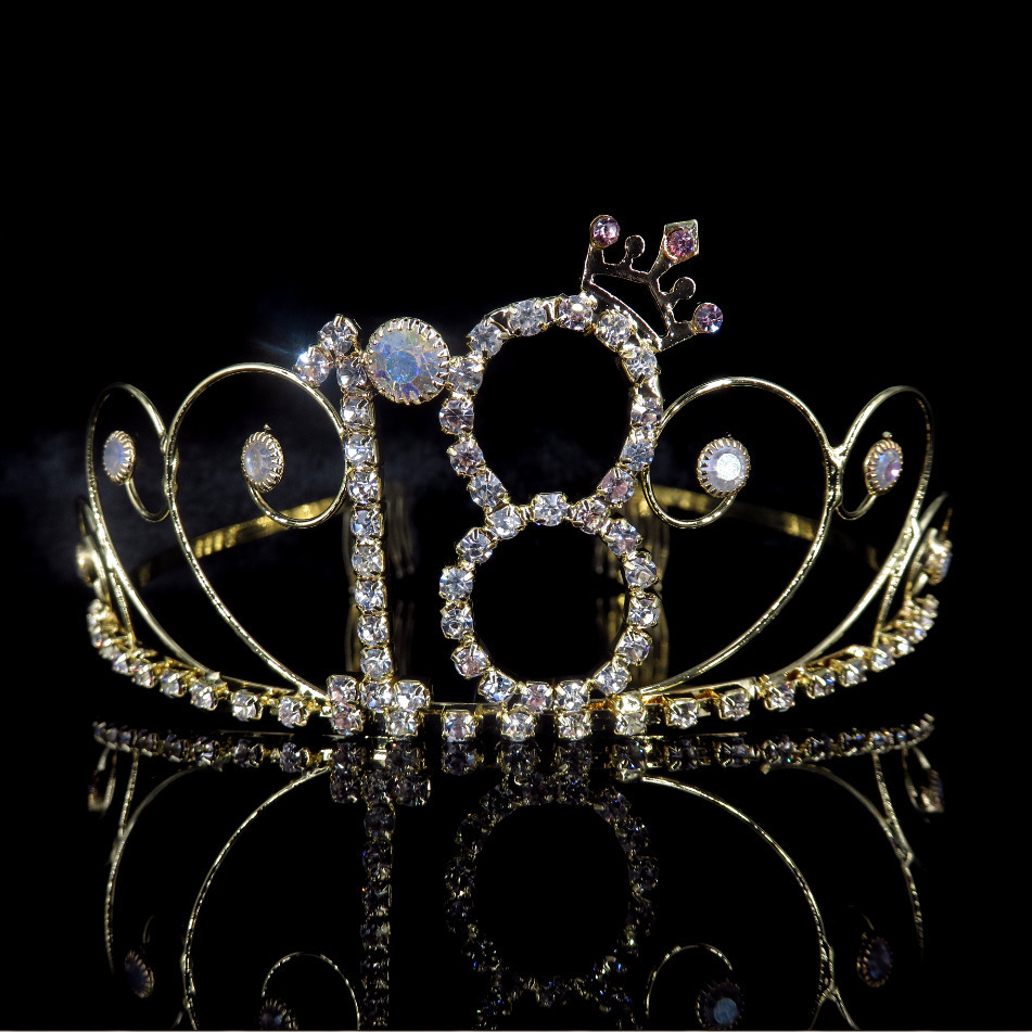 包邮一件代销待发饰品货源一键代发铺货18岁女孩生日皇冠派对装饰