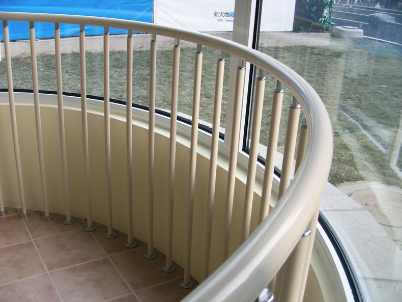 厂家直销树脂护栏 扶手栏杆 工程扶手定制 洁芙特抗菌树脂护栏