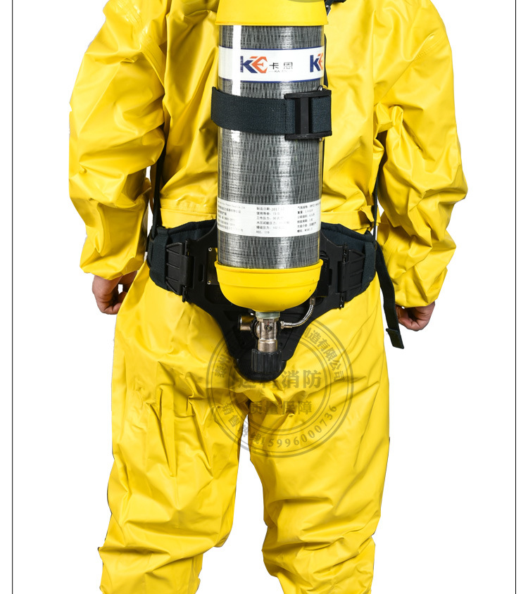 连体消防防化服生化氨气液氨轻型防化护服防毒重型防化服全密封