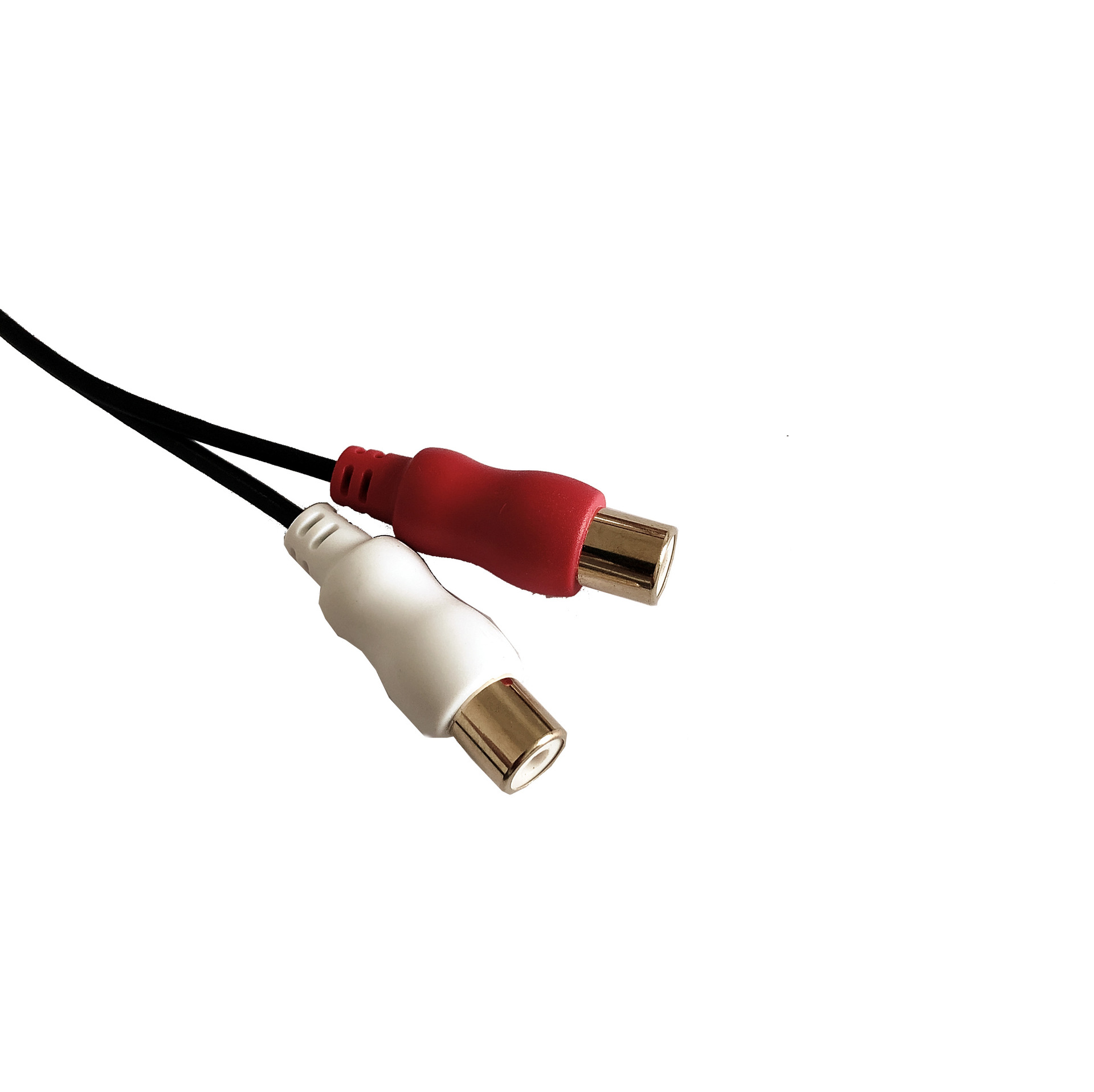 厂家直销奥迪ami音频数据线转2rca高品质出口汽车音频线audi-2rf