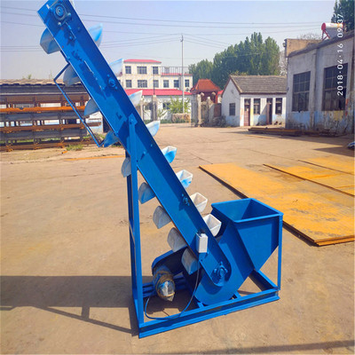 垂直固定皮带钢斗输送机 黄沙水泥专用斗式提升机