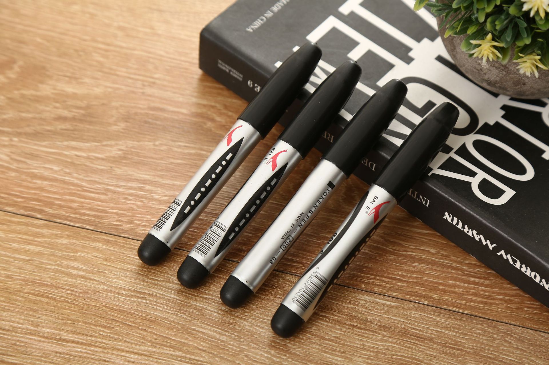 油性记号笔 物流划号笔10支盒装大头号笔马克笔黑色单头记号笔