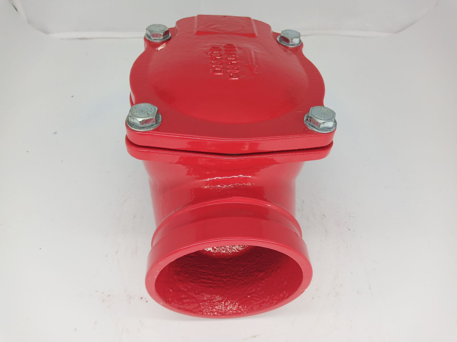 厂家直供沟槽止回阀h84x16q沟槽式橡胶瓣止回阀消防止回阀