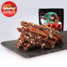 【三只松鼠_蜀香牛肉100g/袋】休闲零食小吃肉脯手撕牛肉麻辣