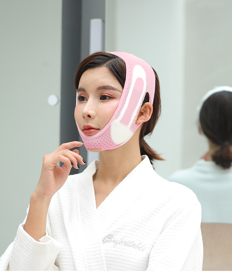 瘦脸面罩提升面部v脸神器塑形美容去双下巴法令纹套术后恢复绷带