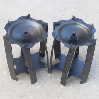 微耕机配套农机具 防缠草除草轮割草轮 锄草轮 锰钢片 其他bknj