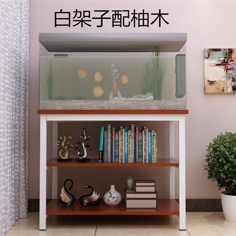 鱼缸架子鱼缸柜底座长方形鱼缸底架鱼缸柜子不锈钢鱼缸桌子鱼缸架