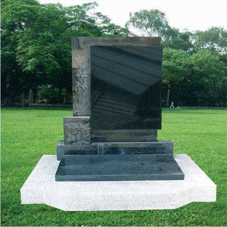 烈士纪念碑 石雕石碑墓碑 花岗岩墓碑 家族土葬摆饰