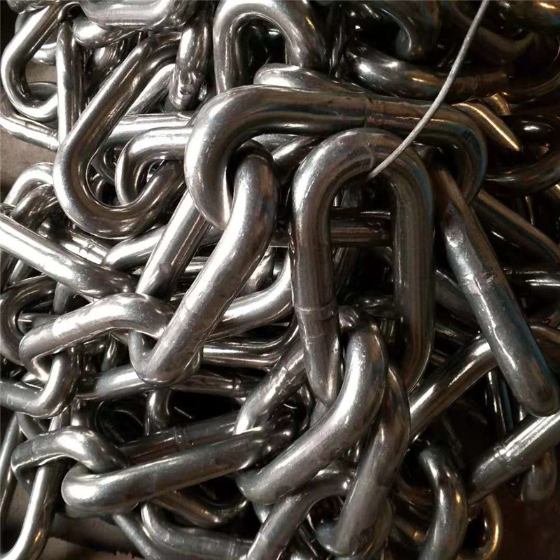 厂家304不锈钢链条长环吊链起重链护栏防盗链晾衣铁链1.2——30mm