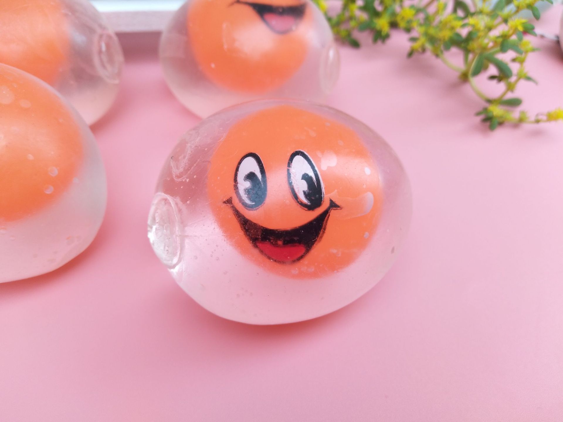 乐因奇新奇特发泄球小球蛋捏捏乐搞怪儿童减压玩具水煮蛋鸡蛋