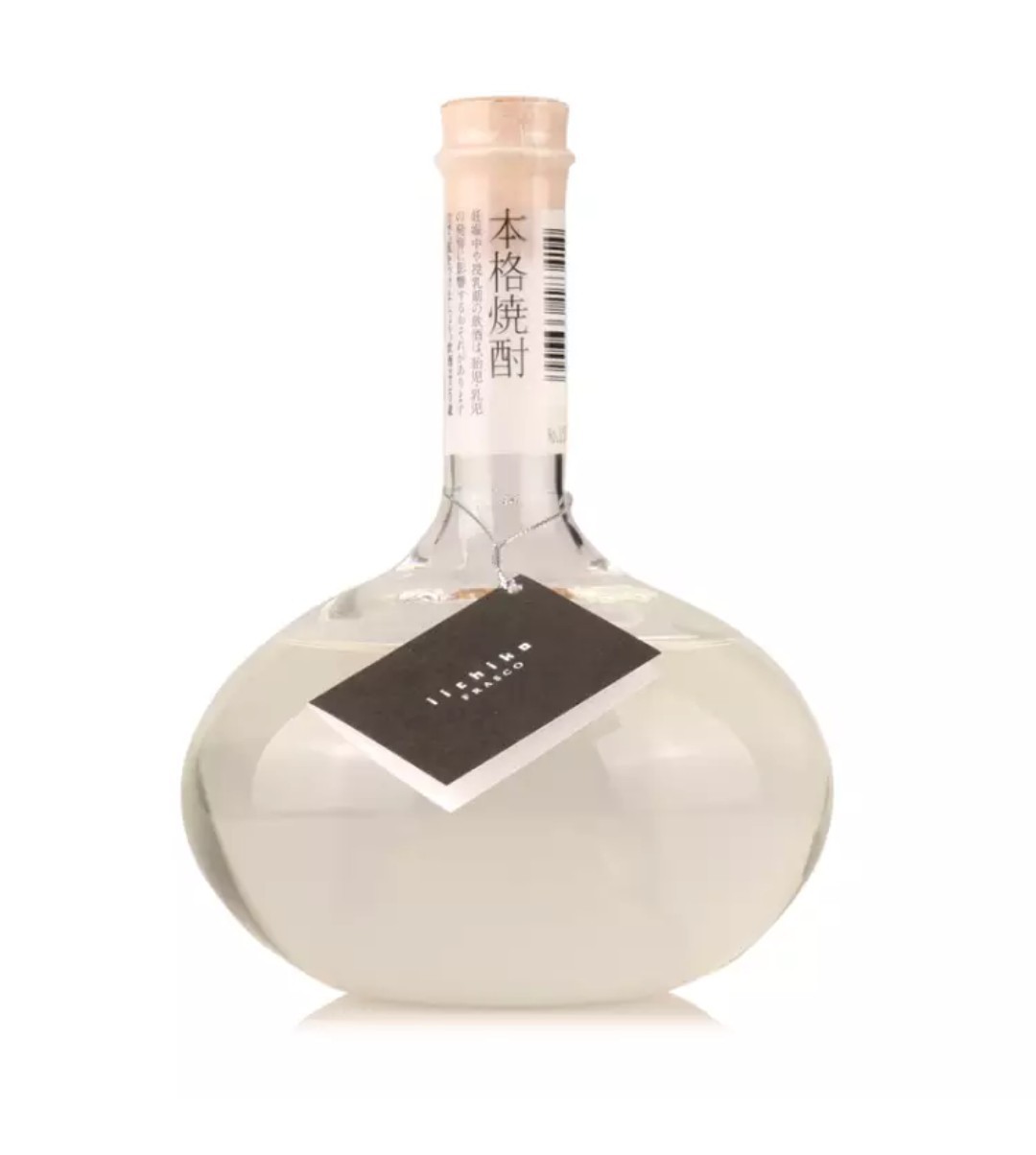 烧酒iichico亦竹日本原装进口椭瓶大麦蒸馏酒低度酒亦竹烧酒720ml