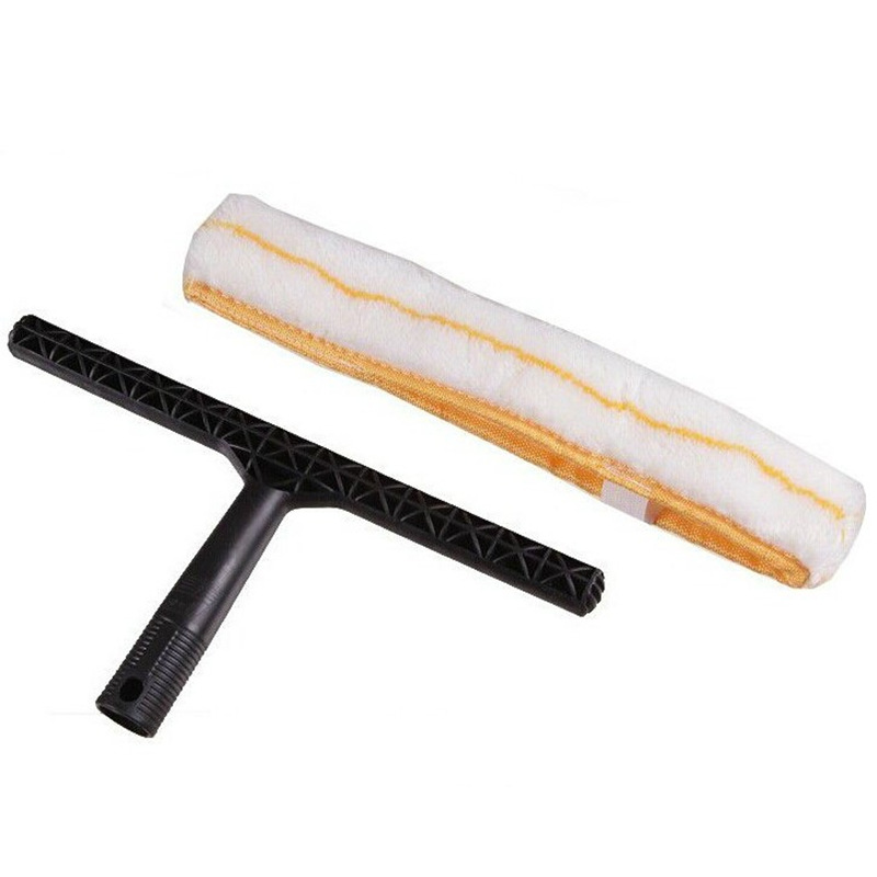 玻璃清洁器 玻璃刮毛头 玻璃擦上水器涂水器玻璃抹水器可更换毛罩