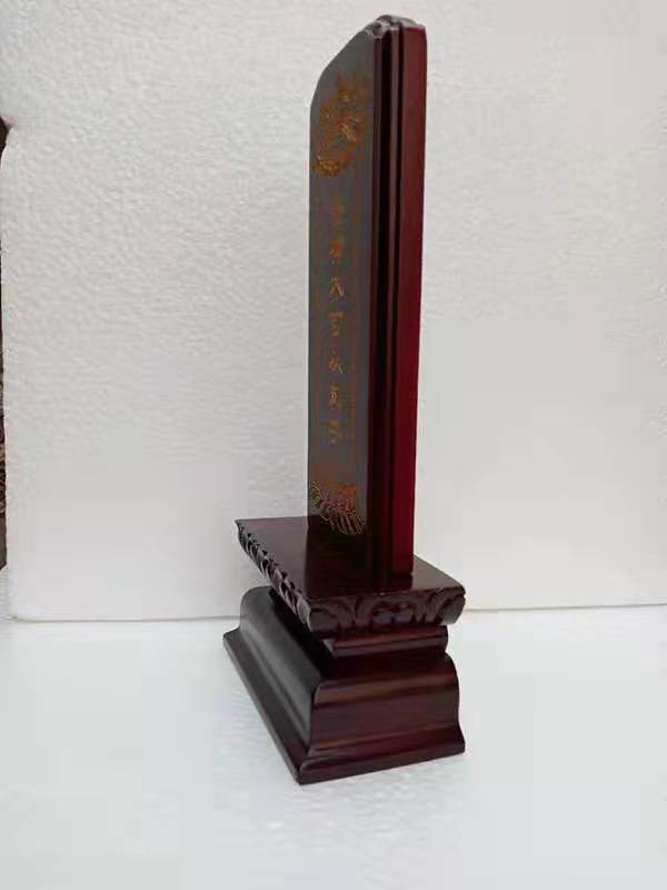 厂家批发牌位灵位 祖宗祖先寺庙祠堂神位 家用红木祈福莲位