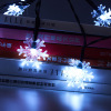 10 Plug in Snowflake Lamp string 10 Plug in Snowflake Lamp string