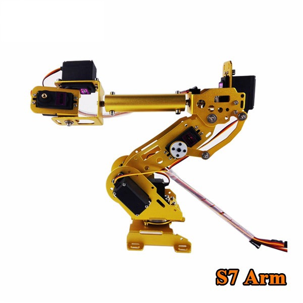 7自由度机械手 机械小臂 机械手臂七轴机器人 abb工业机器人模型